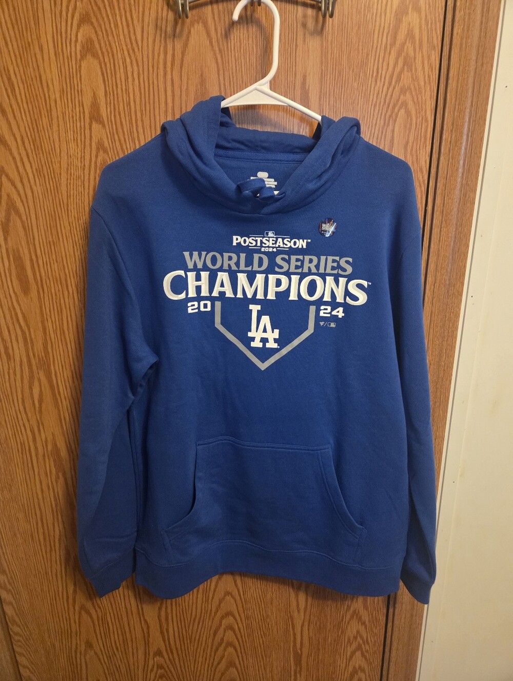 Fanatics Los Angeles Dodgers Hooded Sweatshirt Sz Large Men's NWOT MLB